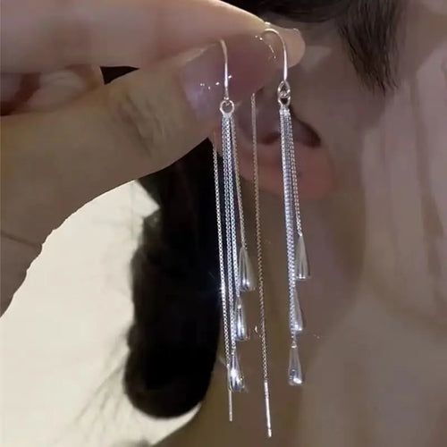 Fashion Korean Angel Eye Earrings Gold Color Plated Rhinestones Inlay