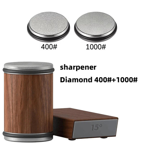 New Rolling Knife Sharpener Double Sided Diamond Sharpening Stone