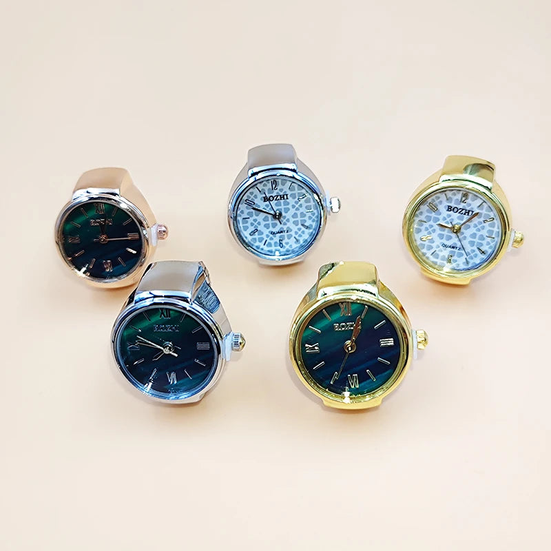 Hot Selling Finger Watch Ring Creative Movement Fashion Accessories
