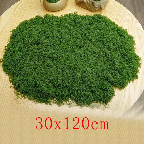 30/50/100g Green Artificial Moss Plant Fake Moss DIY Crafts Grass for