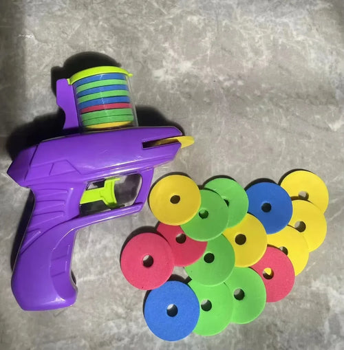 Children'S UFO Radish Gun Toy Bullet Gun Safety EVA Outdoor Toy Bullet