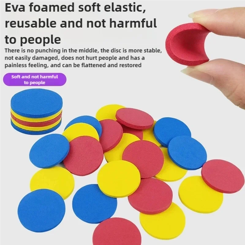 Double Player EVA Flying Disc Gun, Parent-Child Interactive Shooter