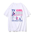 Trend Tv Girl Lovers Rock Song Print T-shirt Men Women Hip Hop