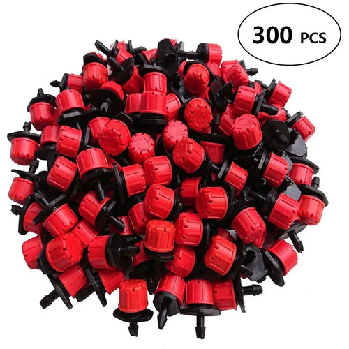 50-800pcs Adjustable Irrigation Drippers Sprinklers 1/4'' Emitter