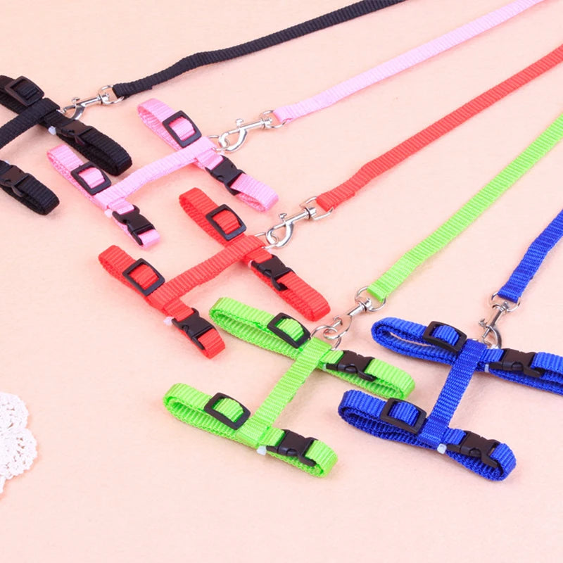 Cat leash I-shaped special dog leash for going out is firm and safe