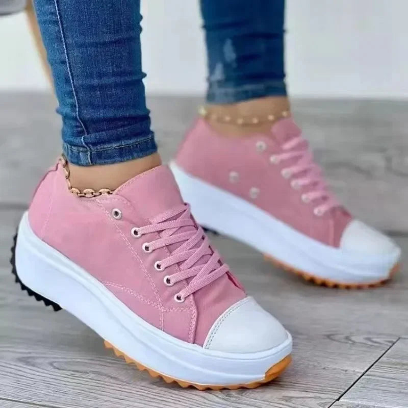 Women's New Casual Single Shoes for Women 2024 Autumn Summer Round