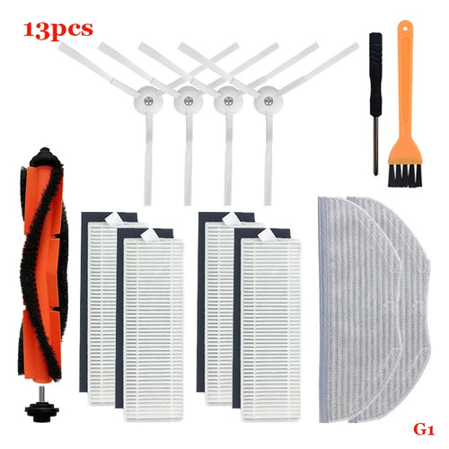 For Xiaomi Mijia G1 MJSTG1 Robot Vacuum Parts Essential Main Rolling