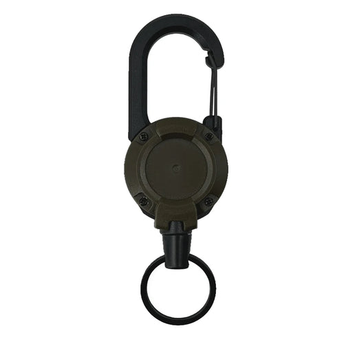 Automatic Retractable Wire Rope Luya Anti-theft Tactical Keychain