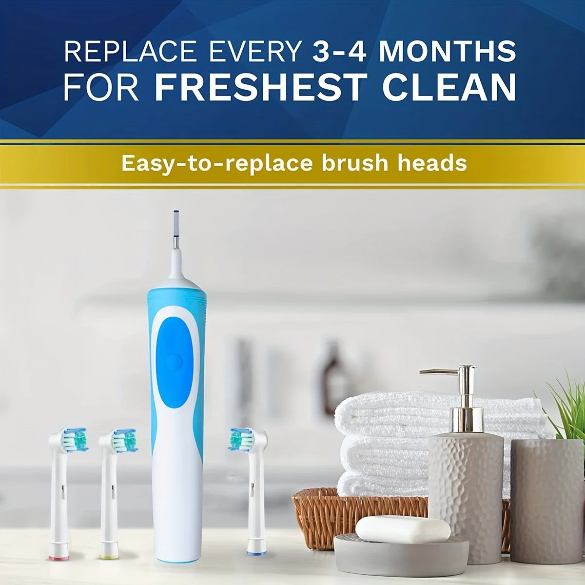 Compatible with Oral B electric toothbrush head p2/4000/3757/d12/3766