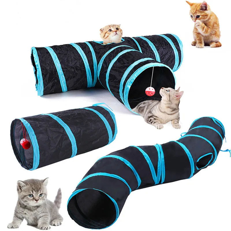 Cat Tunnel Pet Supplies Cat S T Pass Play Tunnel Foldable Cat Tunnel
