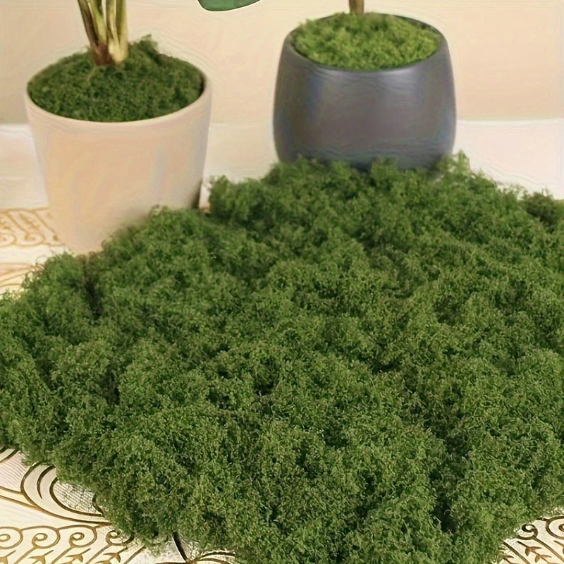 30/50/100g Green Artificial Moss Plant Fake Moss DIY Crafts Grass for
