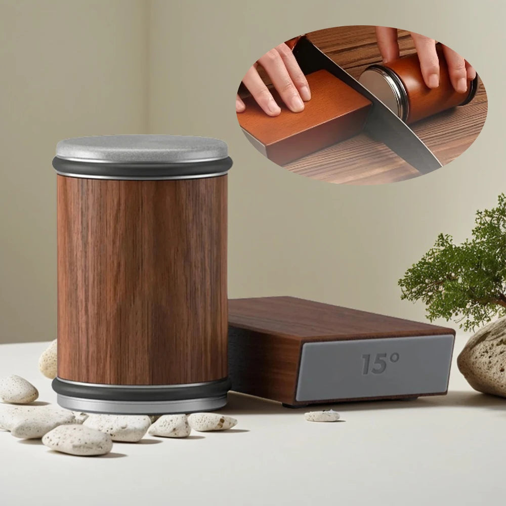 New Rolling Knife Sharpener Double Sided Diamond Sharpening Stone