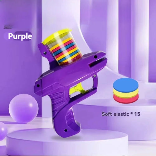 Children'S UFO Radish Gun Toy Bullet Gun Safety EVA Outdoor Toy Bullet