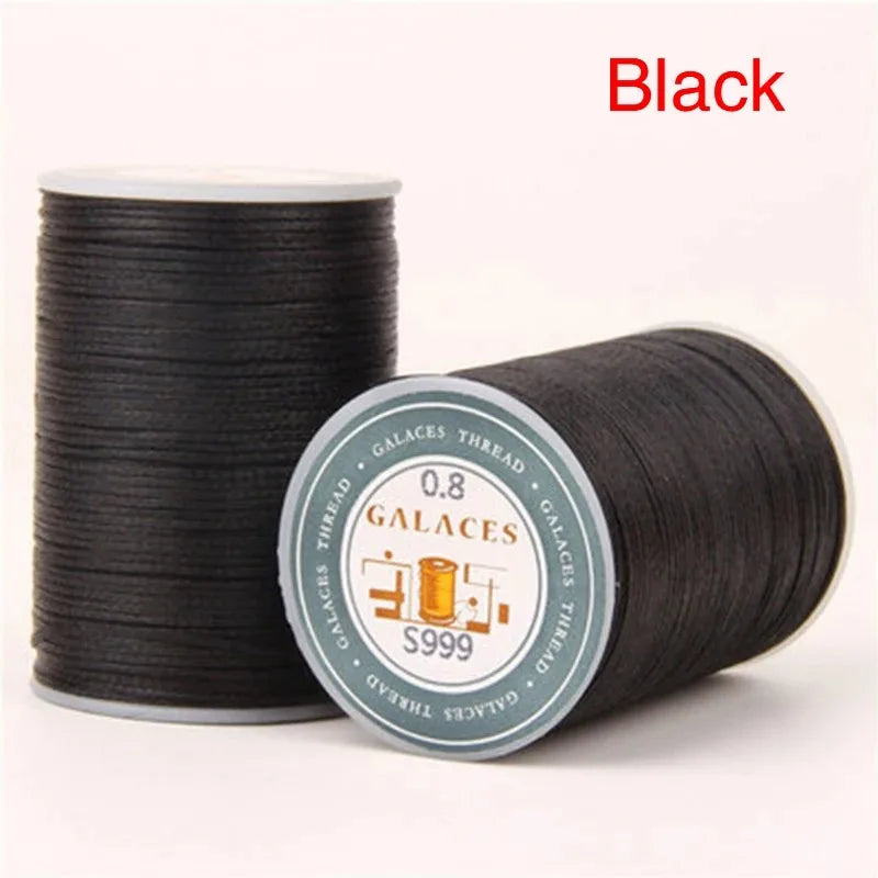 0.8mm 90m Waxed Thread Repair Cord String DIY Handmade Sewing Leather