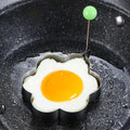 1/5PCS  Heart Fried Egg Mold Stainless Steel Egg Mould Maker Breakfast