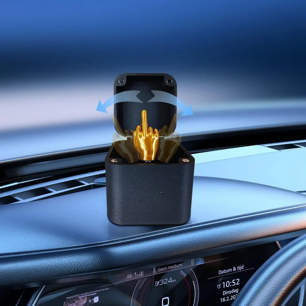 Christmas Interesting Prank Gift Middle Finger In Box Christmas Box