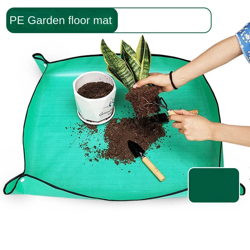 50*50cm Flower Pots Transplanting Mats Gardening Planting Mat Pe Plant