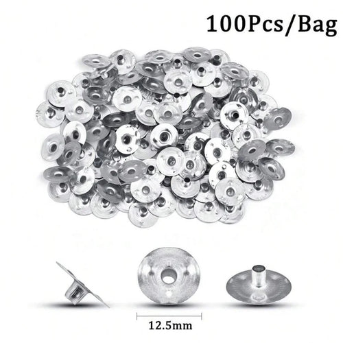 100Pcs Candle Holder 61m Cotton Candle Wick Smokeless Aromatherapy