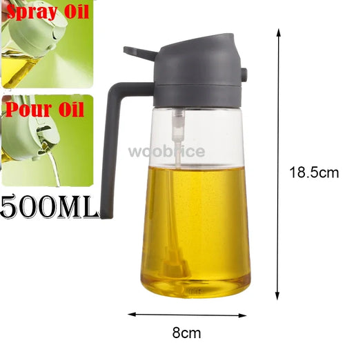 Oil Dispenser Seasoning Accessories Oil Cruet Bottle Oil Spray Kitchen