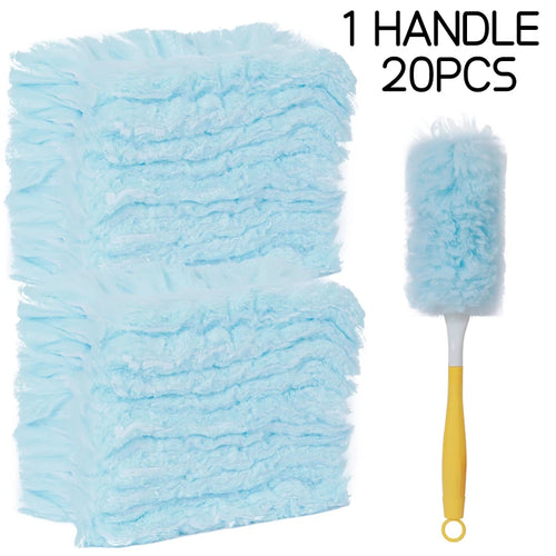 Double sided 360 ° electrostatic dust duster is used for large-scale
