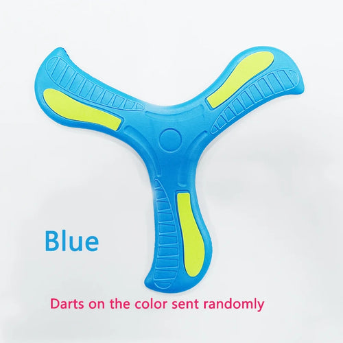 Children Boomerang Soft Three-leaf Cross Outdoor Toy Flying Disc