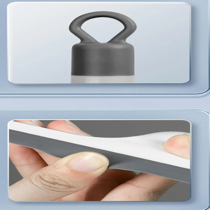 Silicone Shower Scraper Cleaner Bathrooms Multi-purpose Squeegee Glass