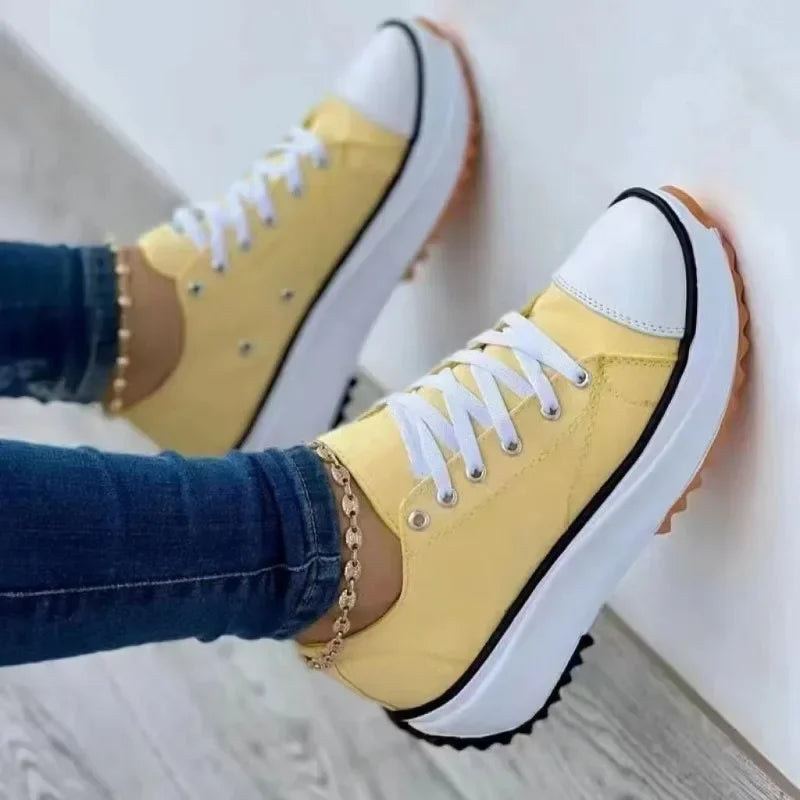 Women's New Casual Single Shoes for Women 2024 Autumn Summer Round
