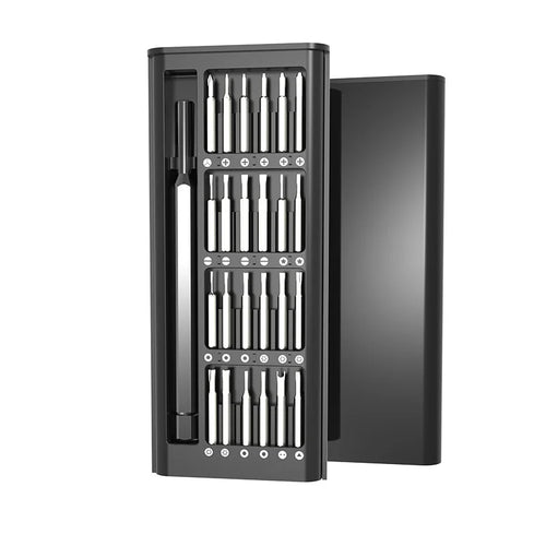 Magnetic Precision Screwdriver Set, 25 In 1 With 24 Piece Mini Pocket