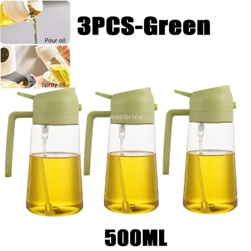 Oil Dispenser Seasoning Accessories Oil Cruet Bottle Oil Spray Kitchen