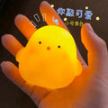 Cute Chicken Soft Lighting Small Night Light Bedside Lamp Decoration