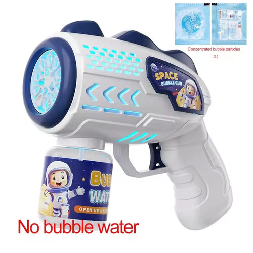 Fully Automatic Bubble Gun Rocket Bubbles Machine Automatic Blower