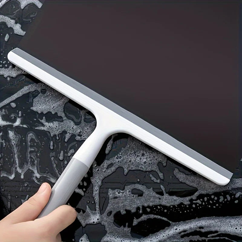 Silicone Shower Scraper Cleaner Bathrooms Multi-purpose Squeegee Glass