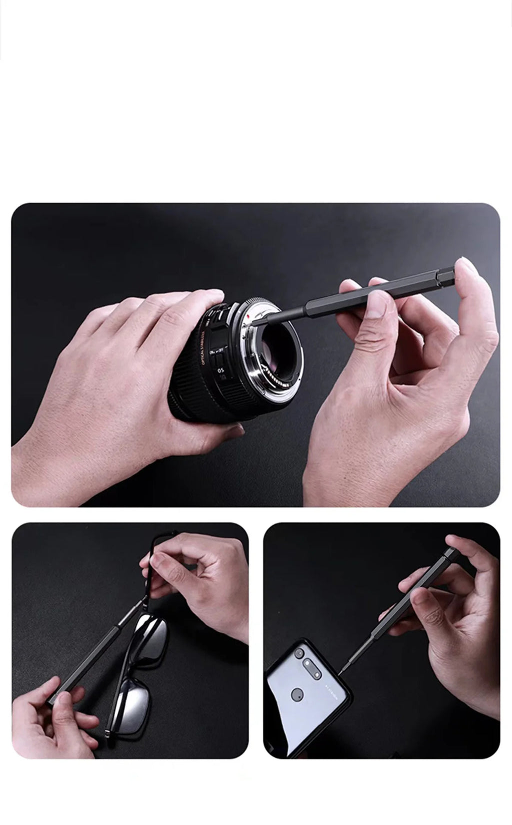 Magnetic Precision Screwdriver Set, 25 In 1 With 24 Piece Mini Pocket