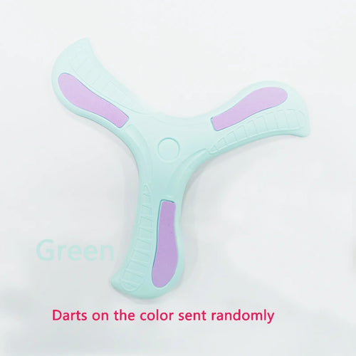 Children Boomerang Soft Three-leaf Cross Outdoor Toy Flying Disc
