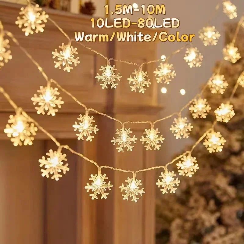 Christmas Decoration Fairy Lights String 10LED to 80LED for Garden