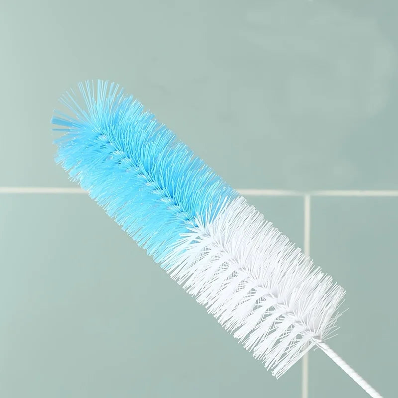 Long Handle Cup Brush,Kitchen Glass Bottle Cleaning Brush,Milk Bottle