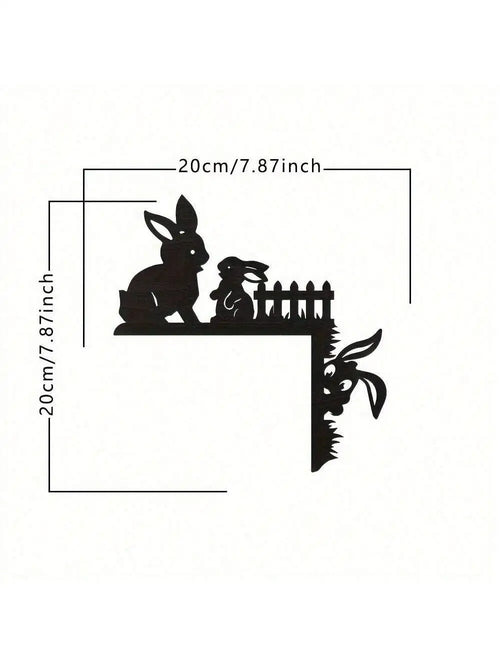 1pc Modern Metal Toilet Door Sign - Stylish Thinking Room Wall