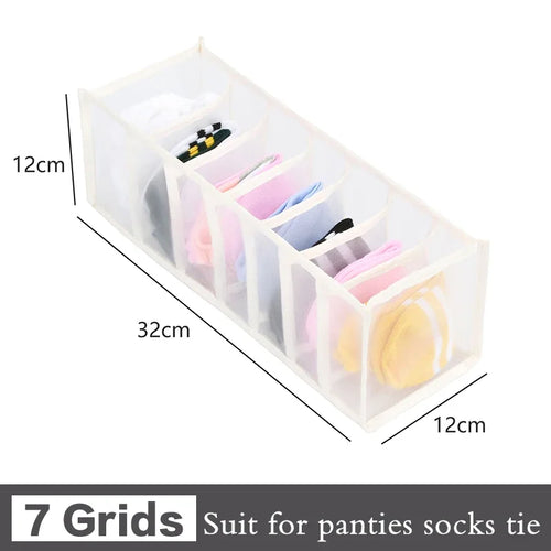 Sports Bra Underwear Organizer Storage Box Panties Socks Storage Boxes