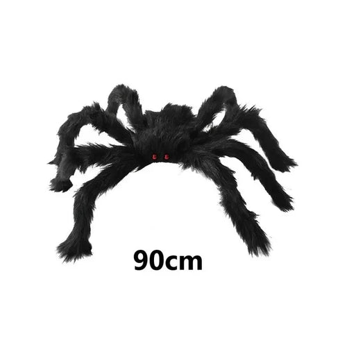 Halloween Big Plush Spider Halloween Decoration Party Props Outdoor