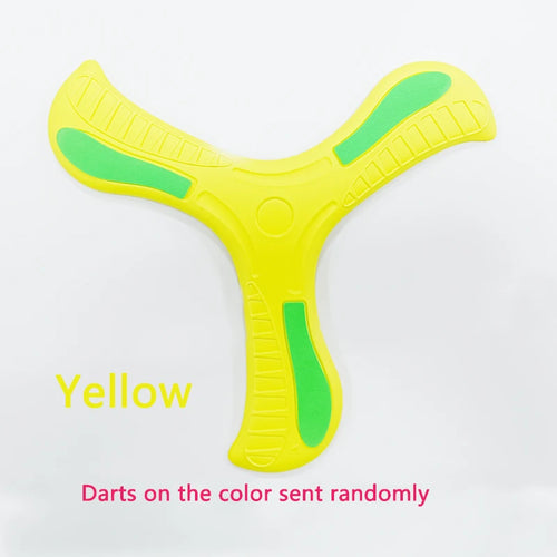 Children Boomerang Soft Three-leaf Cross Outdoor Toy Flying Disc