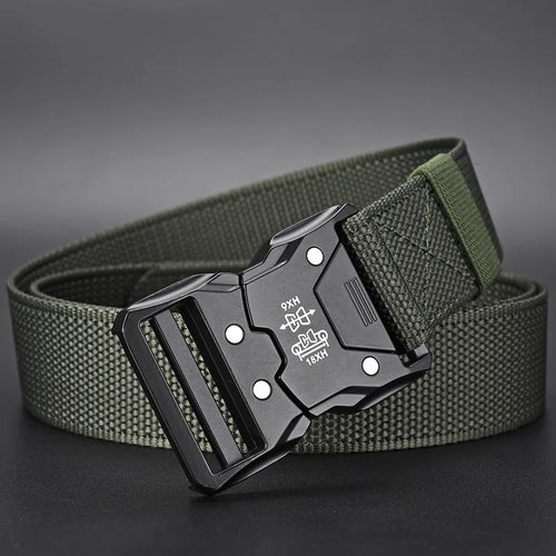 Tactical Waist Belt - Durable Automatic Buckle, Perfect for Outdoor