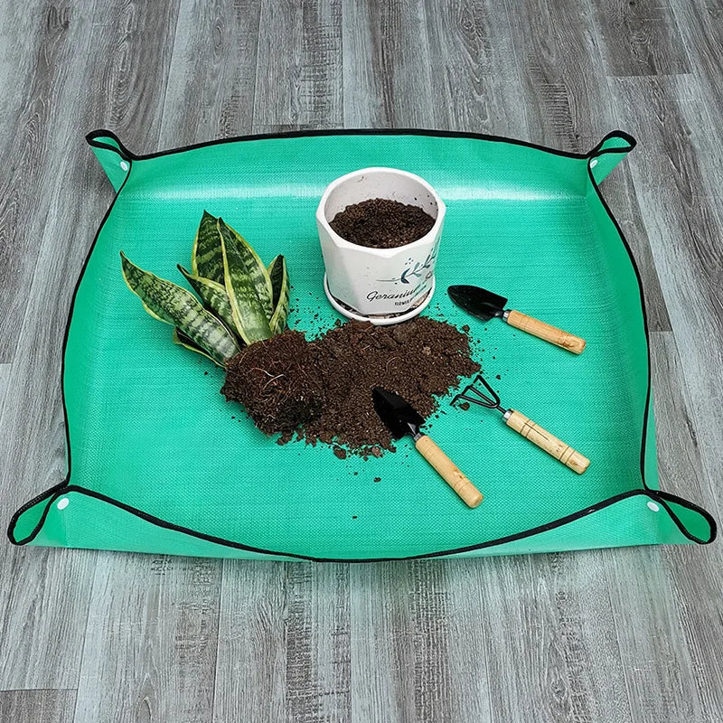 50*50cm Flower Pots Transplanting Mats Gardening Planting Mat Pe Plant