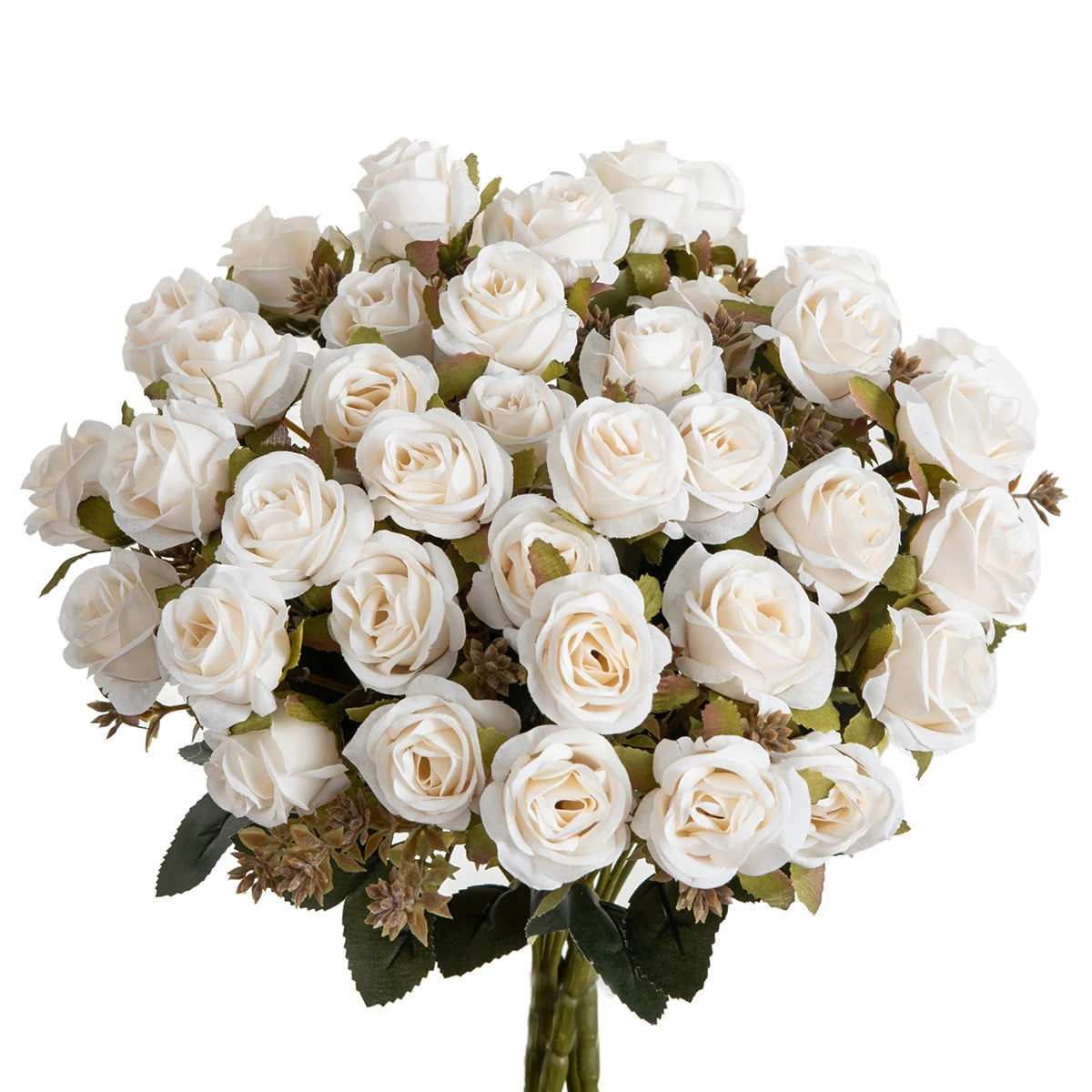 Silk Rose Artificial Flower Hotsale Wedding Bridal Bouquet Home