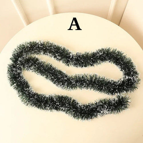 2M Christmas Eve Decoration Bar Tops Ribbon Garland Christmas Tree