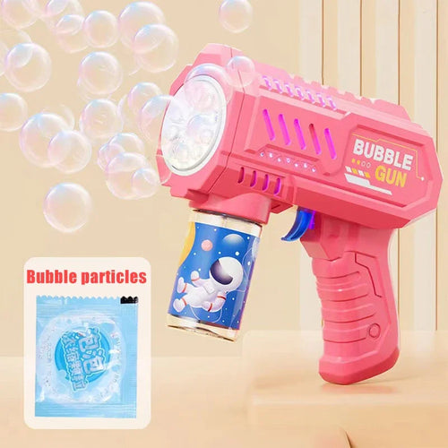 Fully Automatic Bubble Gun Rocket Bubbles Machine Automatic Blower