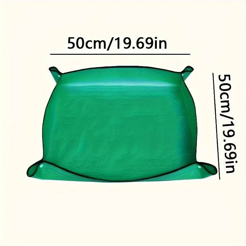1pcs Planting Mat 50cm-100cm Gardening Potting Pad Foldable Garden