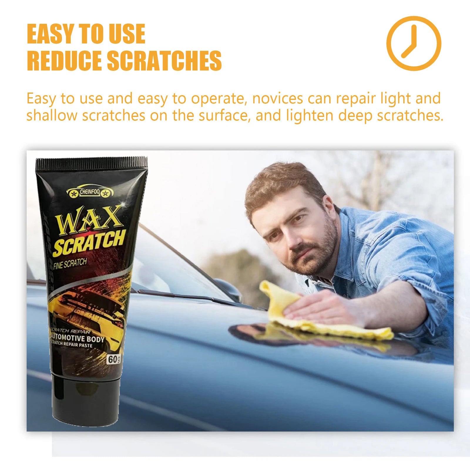 Car Scratch Repair Kit For repairing paint scratches, polishing to