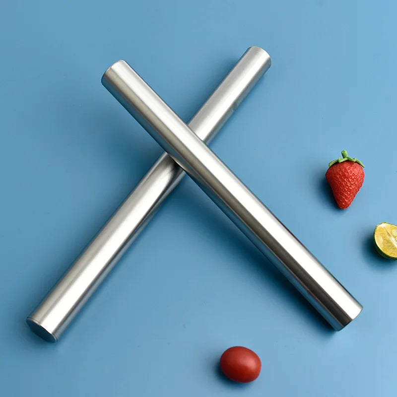 20/25/30cm Stainless Steel Non-Stick Rolling Roller Dough Bake Pizza