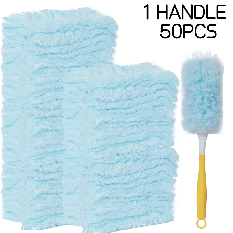 Double sided 360 ° electrostatic dust duster is used for large-scale