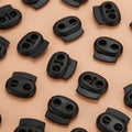 Plastic Cord Lock Stopper Toggle Clip Block Retainer for Drawstring